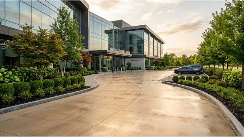 Why Commercial Concrete Driveways Are a Smart Investment for Your Business